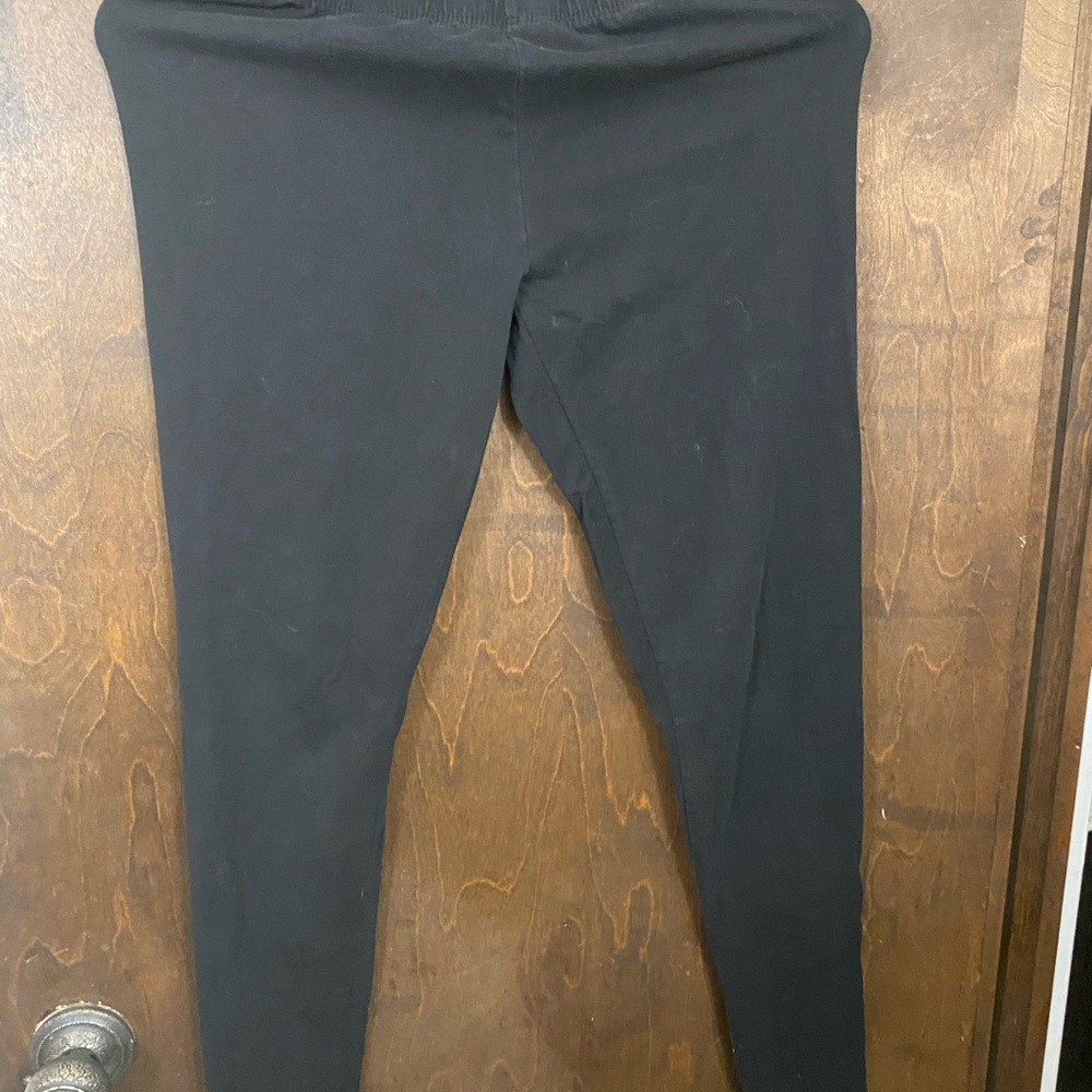 4) Four no boundaries (size 3-5) smll black leggings - Picture 12 of 13